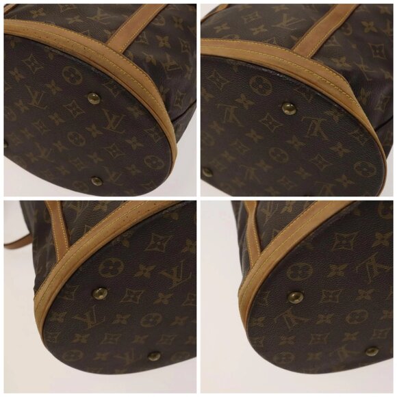 LOUIS VUITTON Monogram Bucket GM Shoulder Bag M42 - Picture 16 of 16